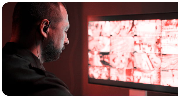 Sistema de video vigilancia móvil en operación